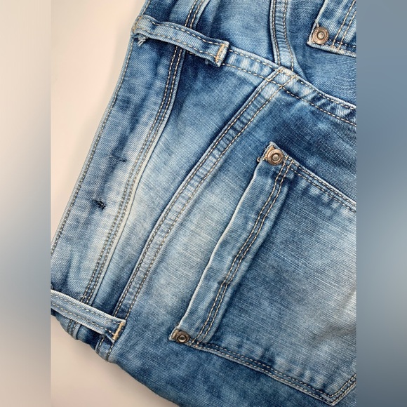 Y2K High Rise Jeans Ed Hardy Jeans with Patches Slim Straight High Rise - Picture 11 of 17